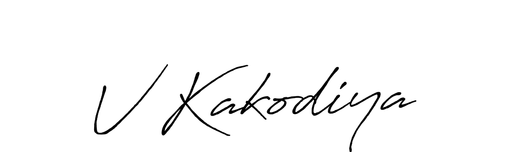 How to Draw V Kakodiya signature style? Antro_Vectra_Bolder is a latest design signature styles for name V Kakodiya. V Kakodiya signature style 7 images and pictures png