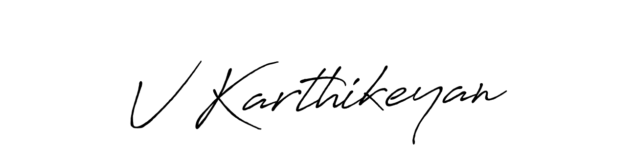 You should practise on your own different ways (Antro_Vectra_Bolder) to write your name (V Karthikeyan) in signature. don't let someone else do it for you. V Karthikeyan signature style 7 images and pictures png