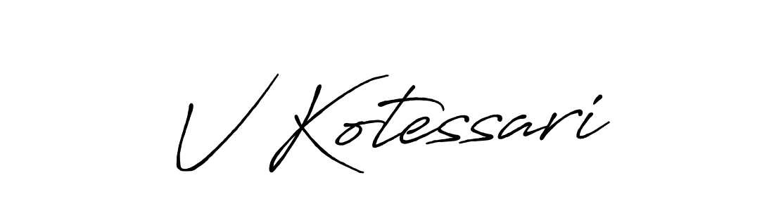 Here are the top 10 professional signature styles for the name V Kotessari. These are the best autograph styles you can use for your name. V Kotessari signature style 7 images and pictures png