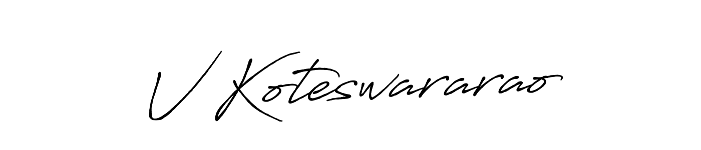Similarly Antro_Vectra_Bolder is the best handwritten signature design. Signature creator online .You can use it as an online autograph creator for name V Koteswararao. V Koteswararao signature style 7 images and pictures png