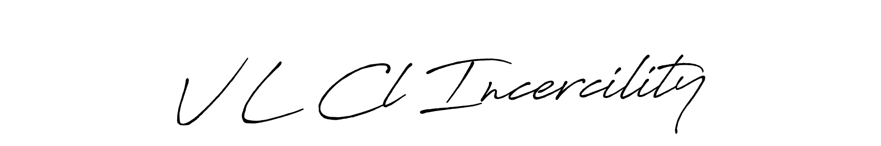 How to make V L Cl Incercility signature? Antro_Vectra_Bolder is a professional autograph style. Create handwritten signature for V L Cl Incercility name. V L Cl Incercility signature style 7 images and pictures png