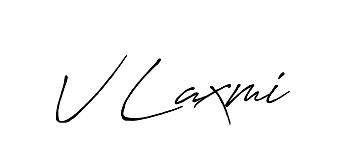 Make a beautiful signature design for name V Laxmi. Use this online signature maker to create a handwritten signature for free. V Laxmi signature style 7 images and pictures png