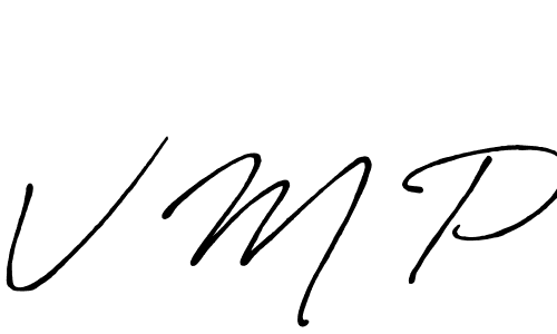 Once you've used our free online signature maker to create your best signature Antro_Vectra_Bolder style, it's time to enjoy all of the benefits that V M P name signing documents. V M P signature style 7 images and pictures png