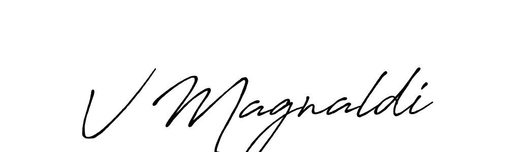 You can use this online signature creator to create a handwritten signature for the name V Magnaldi. This is the best online autograph maker. V Magnaldi signature style 7 images and pictures png