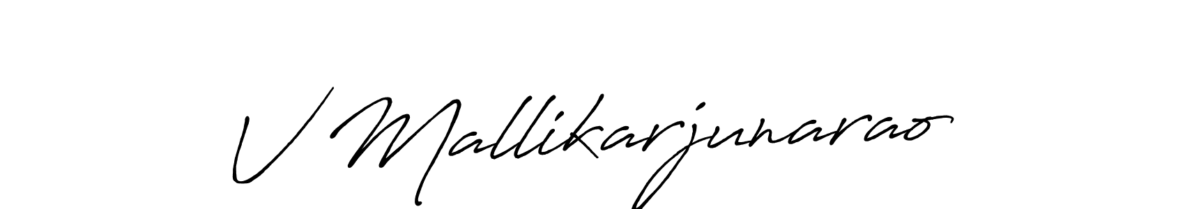 Also You can easily find your signature by using the search form. We will create V Mallikarjunarao name handwritten signature images for you free of cost using Antro_Vectra_Bolder sign style. V Mallikarjunarao signature style 7 images and pictures png