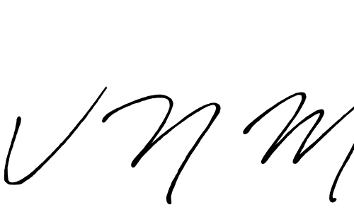 Make a beautiful signature design for name V N M. Use this online signature maker to create a handwritten signature for free. V N M signature style 7 images and pictures png