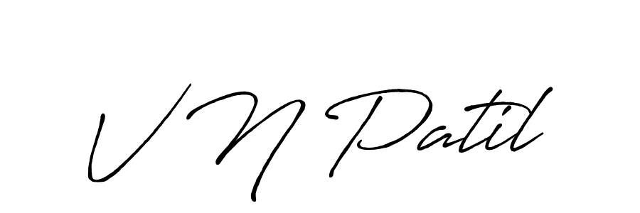 How to Draw V N Patil signature style? Antro_Vectra_Bolder is a latest design signature styles for name V N Patil. V N Patil signature style 7 images and pictures png