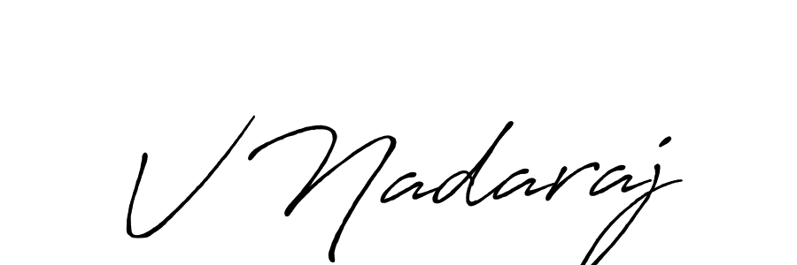 Best and Professional Signature Style for V Nadaraj. Antro_Vectra_Bolder Best Signature Style Collection. V Nadaraj signature style 7 images and pictures png