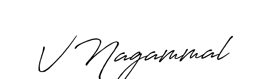 You should practise on your own different ways (Antro_Vectra_Bolder) to write your name (V Nagammal) in signature. don't let someone else do it for you. V Nagammal signature style 7 images and pictures png
