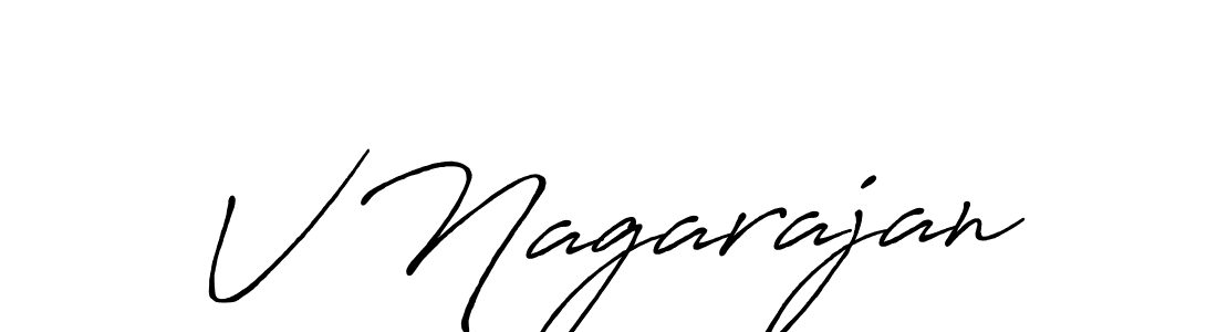 How to Draw V Nagarajan signature style? Antro_Vectra_Bolder is a latest design signature styles for name V Nagarajan. V Nagarajan signature style 7 images and pictures png