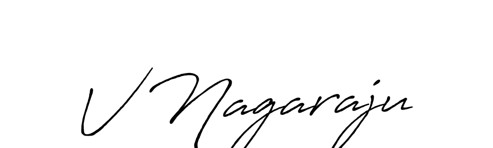 Here are the top 10 professional signature styles for the name V Nagaraju. These are the best autograph styles you can use for your name. V Nagaraju signature style 7 images and pictures png