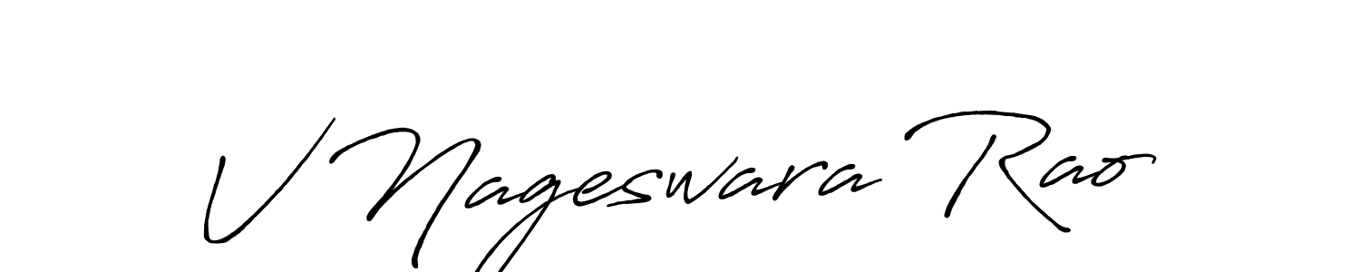 Make a beautiful signature design for name V Nageswara Rao. Use this online signature maker to create a handwritten signature for free. V Nageswara Rao signature style 7 images and pictures png