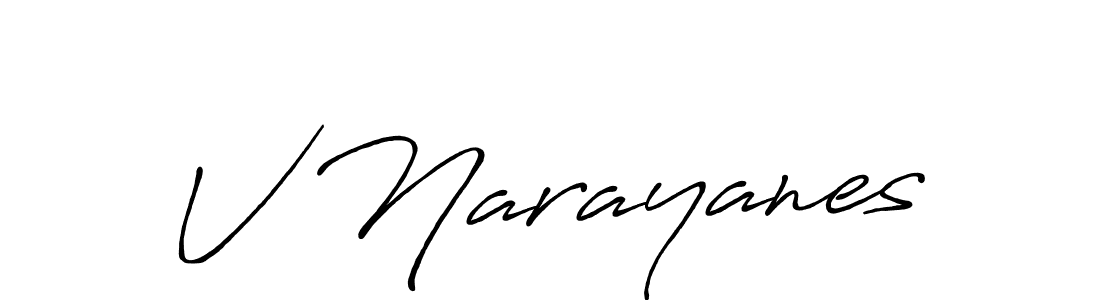 How to Draw V Narayanes signature style? Antro_Vectra_Bolder is a latest design signature styles for name V Narayanes. V Narayanes signature style 7 images and pictures png