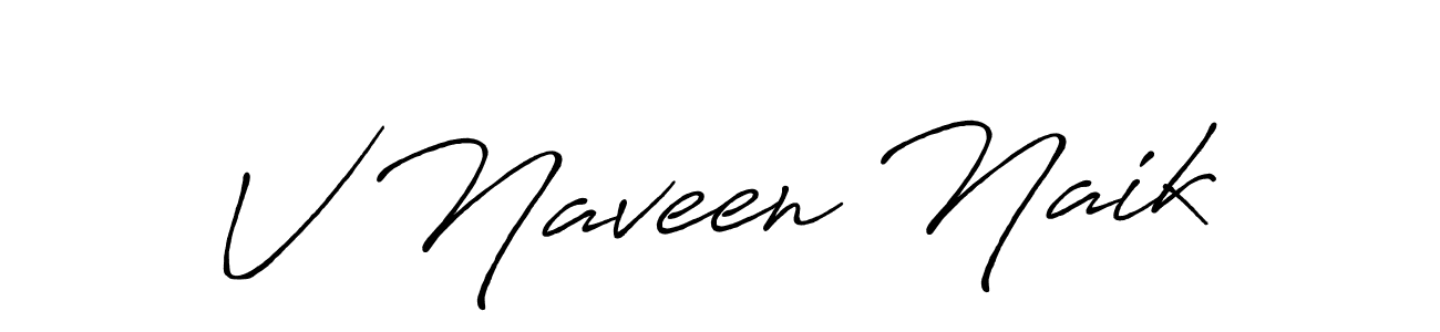 Make a beautiful signature design for name V Naveen Naik. Use this online signature maker to create a handwritten signature for free. V Naveen Naik signature style 7 images and pictures png