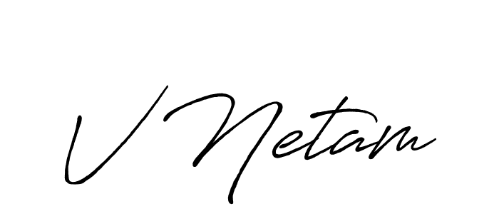 It looks lik you need a new signature style for name V Netam. Design unique handwritten (Antro_Vectra_Bolder) signature with our free signature maker in just a few clicks. V Netam signature style 7 images and pictures png