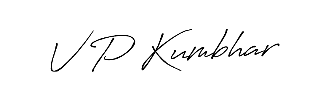 Once you've used our free online signature maker to create your best signature Antro_Vectra_Bolder style, it's time to enjoy all of the benefits that V P Kumbhar name signing documents. V P Kumbhar signature style 7 images and pictures png