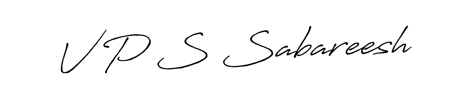 How to Draw V P S Sabareesh signature style? Antro_Vectra_Bolder is a latest design signature styles for name V P S Sabareesh. V P S Sabareesh signature style 7 images and pictures png