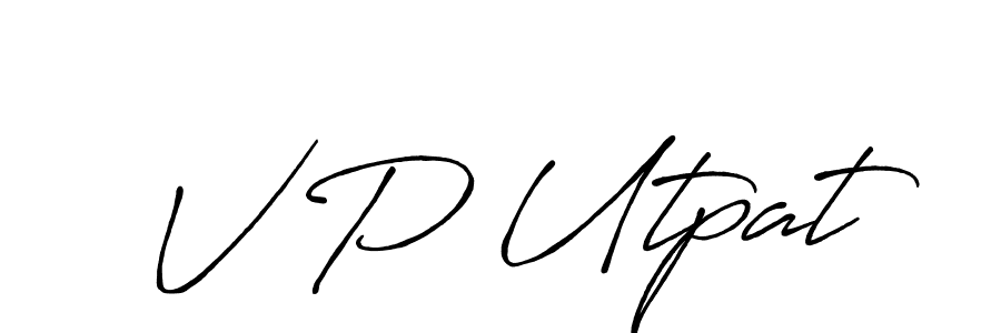You can use this online signature creator to create a handwritten signature for the name V P Utpat. This is the best online autograph maker. V P Utpat signature style 7 images and pictures png