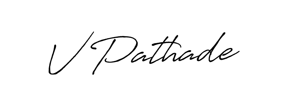 Make a beautiful signature design for name V Pathade. Use this online signature maker to create a handwritten signature for free. V Pathade signature style 7 images and pictures png