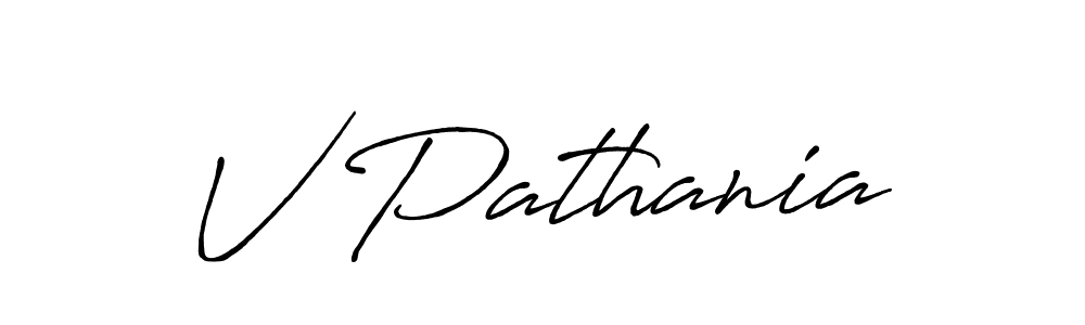 Similarly Antro_Vectra_Bolder is the best handwritten signature design. Signature creator online .You can use it as an online autograph creator for name V Pathania. V Pathania signature style 7 images and pictures png