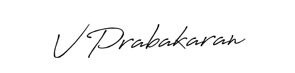 You should practise on your own different ways (Antro_Vectra_Bolder) to write your name (V Prabakaran) in signature. don't let someone else do it for you. V Prabakaran signature style 7 images and pictures png