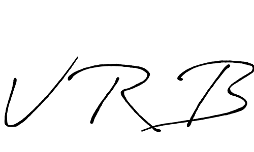 Similarly Antro_Vectra_Bolder is the best handwritten signature design. Signature creator online .You can use it as an online autograph creator for name V R B. V R B signature style 7 images and pictures png
