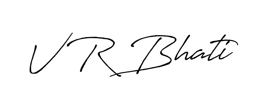Make a short V R Bhati signature style. Manage your documents anywhere anytime using Antro_Vectra_Bolder. Create and add eSignatures, submit forms, share and send files easily. V R Bhati signature style 7 images and pictures png