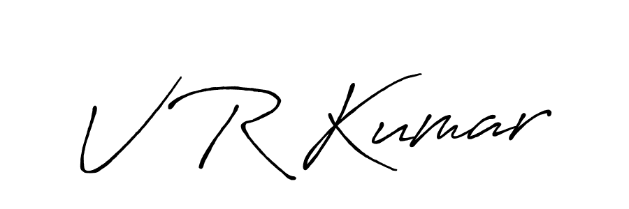 Once you've used our free online signature maker to create your best signature Antro_Vectra_Bolder style, it's time to enjoy all of the benefits that V R Kumar name signing documents. V R Kumar signature style 7 images and pictures png