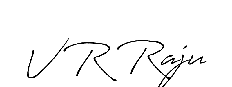 Similarly Antro_Vectra_Bolder is the best handwritten signature design. Signature creator online .You can use it as an online autograph creator for name V R Raju. V R Raju signature style 7 images and pictures png