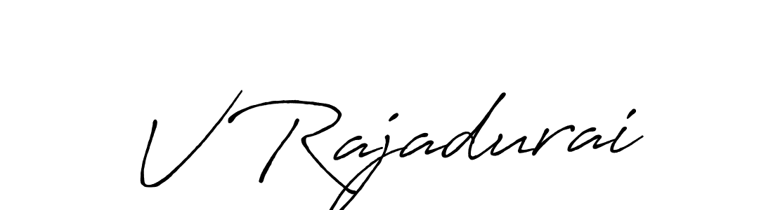 How to Draw V Rajadurai signature style? Antro_Vectra_Bolder is a latest design signature styles for name V Rajadurai. V Rajadurai signature style 7 images and pictures png
