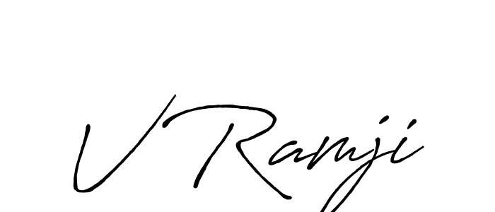 Here are the top 10 professional signature styles for the name V Ramji. These are the best autograph styles you can use for your name. V Ramji signature style 7 images and pictures png