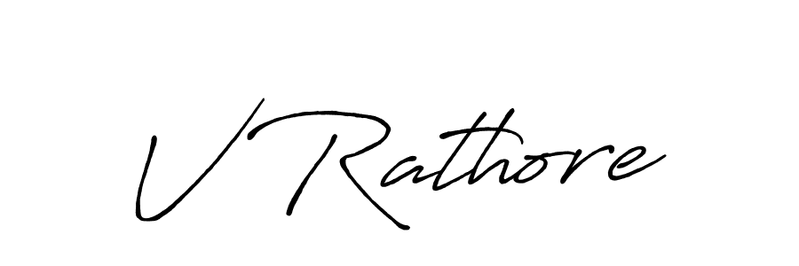 Make a beautiful signature design for name V Rathore. Use this online signature maker to create a handwritten signature for free. V Rathore signature style 7 images and pictures png