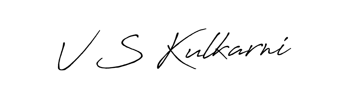 You should practise on your own different ways (Antro_Vectra_Bolder) to write your name (V S Kulkarni) in signature. don't let someone else do it for you. V S Kulkarni signature style 7 images and pictures png