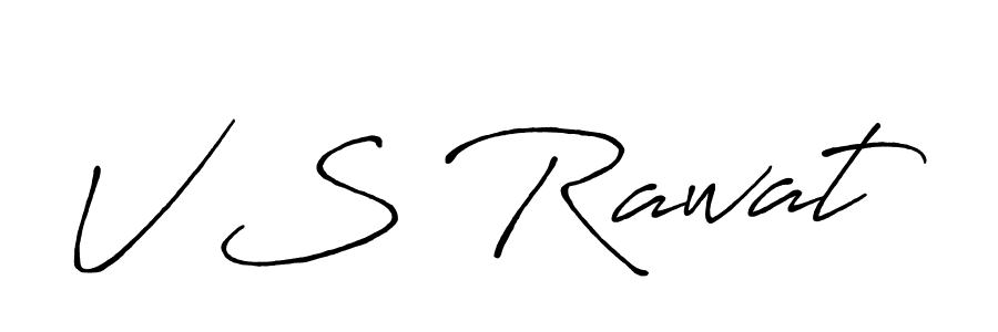 Use a signature maker to create a handwritten signature online. With this signature software, you can design (Antro_Vectra_Bolder) your own signature for name V S Rawat. V S Rawat signature style 7 images and pictures png