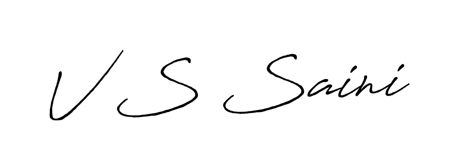 Make a short V S Saini signature style. Manage your documents anywhere anytime using Antro_Vectra_Bolder. Create and add eSignatures, submit forms, share and send files easily. V S Saini signature style 7 images and pictures png