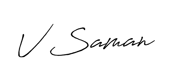 How to Draw V Saman signature style? Antro_Vectra_Bolder is a latest design signature styles for name V Saman. V Saman signature style 7 images and pictures png