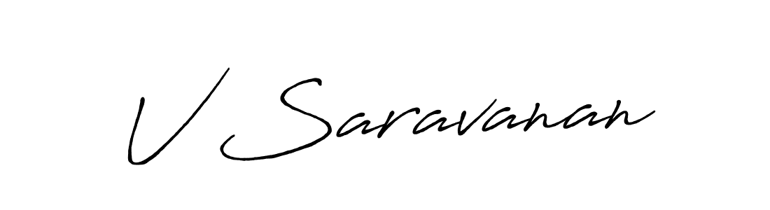 Best and Professional Signature Style for V Saravanan. Antro_Vectra_Bolder Best Signature Style Collection. V Saravanan signature style 7 images and pictures png