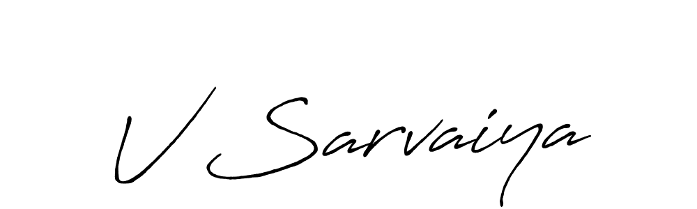 Antro_Vectra_Bolder is a professional signature style that is perfect for those who want to add a touch of class to their signature. It is also a great choice for those who want to make their signature more unique. Get V Sarvaiya name to fancy signature for free. V Sarvaiya signature style 7 images and pictures png
