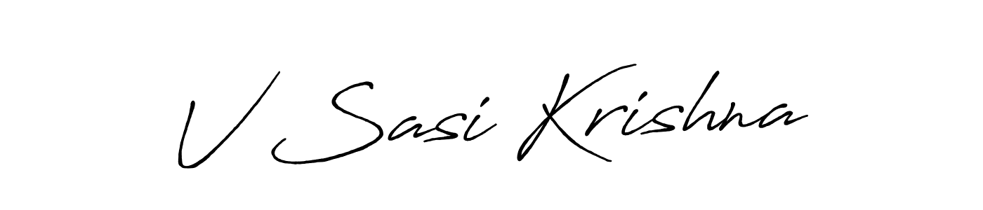 Make a beautiful signature design for name V Sasi Krishna. Use this online signature maker to create a handwritten signature for free. V Sasi Krishna signature style 7 images and pictures png