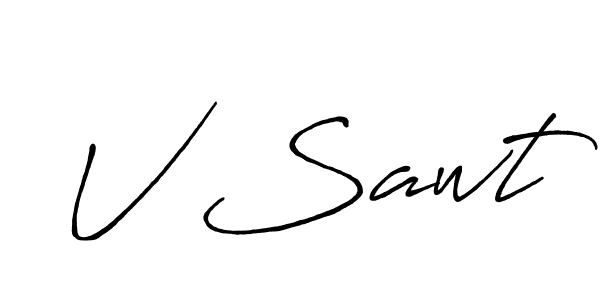 It looks lik you need a new signature style for name V Sawt. Design unique handwritten (Antro_Vectra_Bolder) signature with our free signature maker in just a few clicks. V Sawt signature style 7 images and pictures png