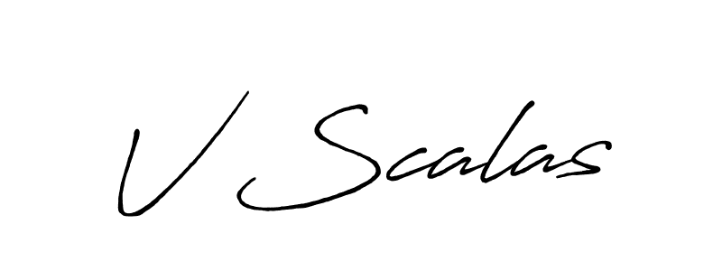 How to make V Scalas signature? Antro_Vectra_Bolder is a professional autograph style. Create handwritten signature for V Scalas name. V Scalas signature style 7 images and pictures png