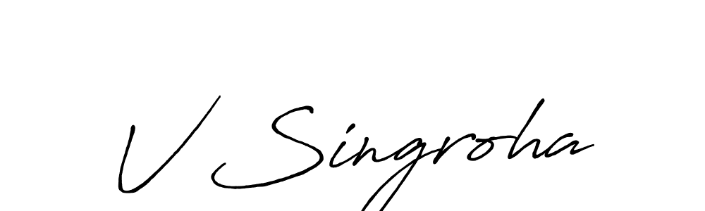 Check out images of Autograph of V Singroha name. Actor V Singroha Signature Style. Antro_Vectra_Bolder is a professional sign style online. V Singroha signature style 7 images and pictures png