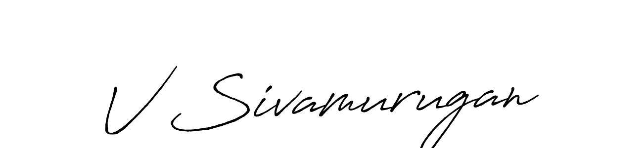 Here are the top 10 professional signature styles for the name V Sivamurugan. These are the best autograph styles you can use for your name. V Sivamurugan signature style 7 images and pictures png