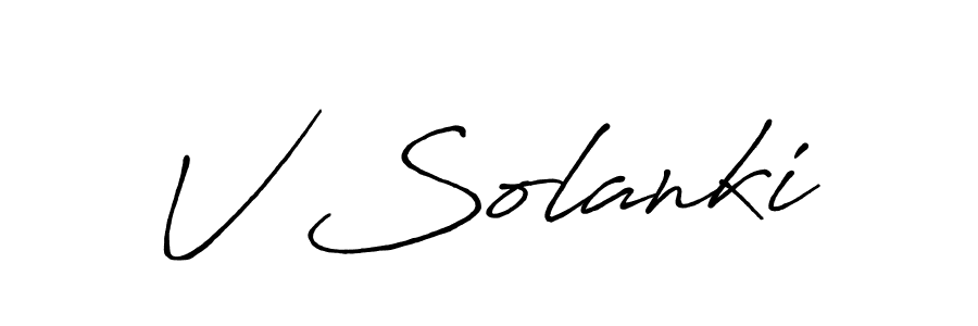 Make a beautiful signature design for name V Solanki. Use this online signature maker to create a handwritten signature for free. V Solanki signature style 7 images and pictures png