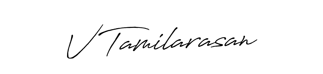 You should practise on your own different ways (Antro_Vectra_Bolder) to write your name (V Tamilarasan) in signature. don't let someone else do it for you. V Tamilarasan signature style 7 images and pictures png