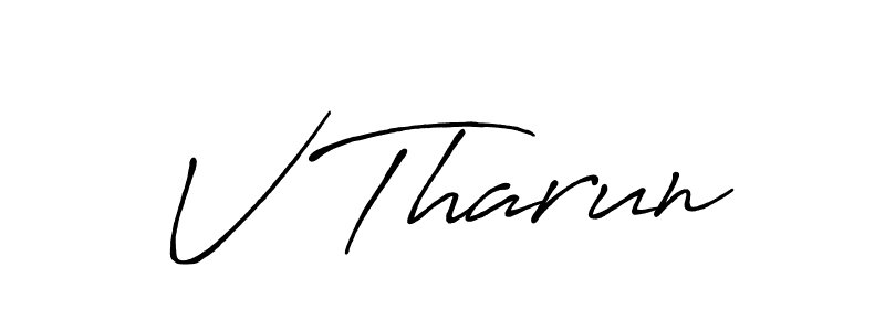 Make a beautiful signature design for name V Tharun. Use this online signature maker to create a handwritten signature for free. V Tharun signature style 7 images and pictures png