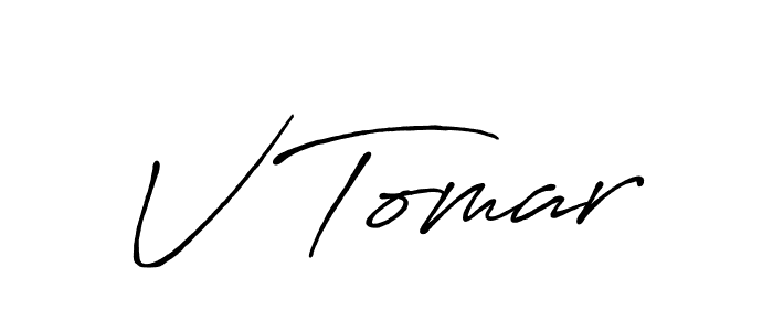 You should practise on your own different ways (Antro_Vectra_Bolder) to write your name (V Tomar) in signature. don't let someone else do it for you. V Tomar signature style 7 images and pictures png