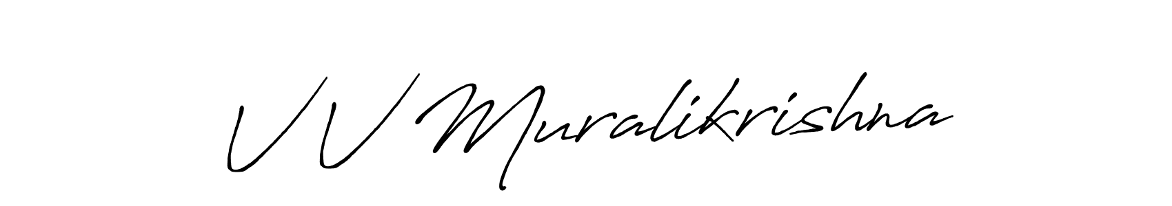 Best and Professional Signature Style for V V Muralikrishna. Antro_Vectra_Bolder Best Signature Style Collection. V V Muralikrishna signature style 7 images and pictures png