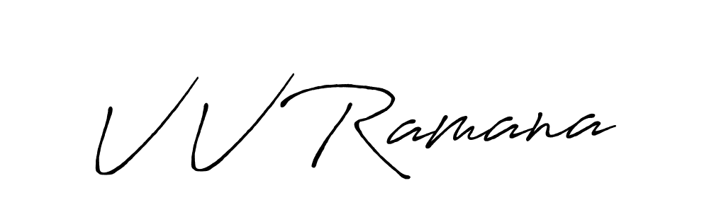 Once you've used our free online signature maker to create your best signature Antro_Vectra_Bolder style, it's time to enjoy all of the benefits that V V Ramana name signing documents. V V Ramana signature style 7 images and pictures png