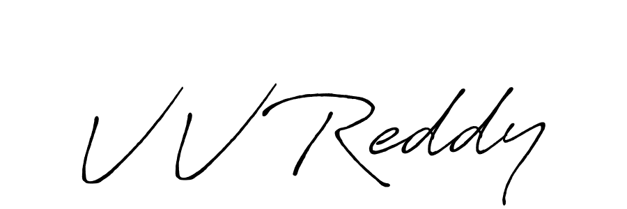 Also You can easily find your signature by using the search form. We will create V V Reddy name handwritten signature images for you free of cost using Antro_Vectra_Bolder sign style. V V Reddy signature style 7 images and pictures png